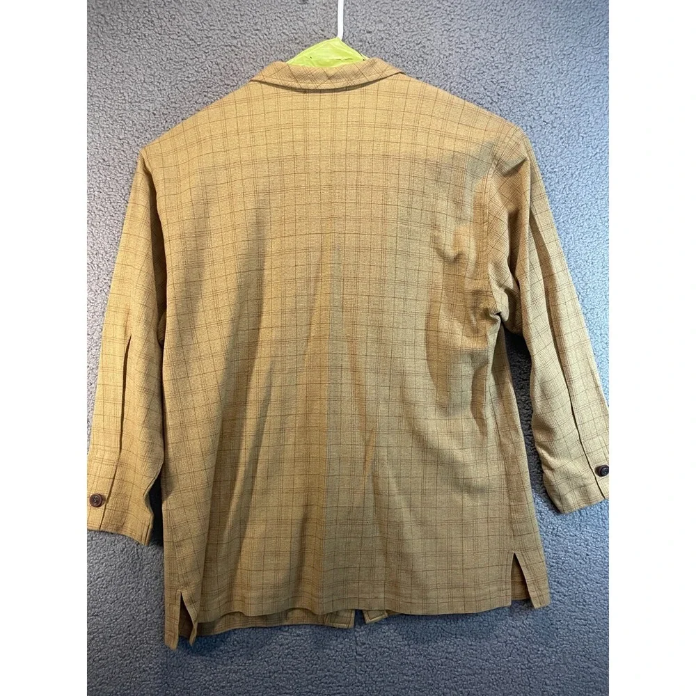 Scotts Designs Mens 2XL  ‎ Plaid  Full Zip